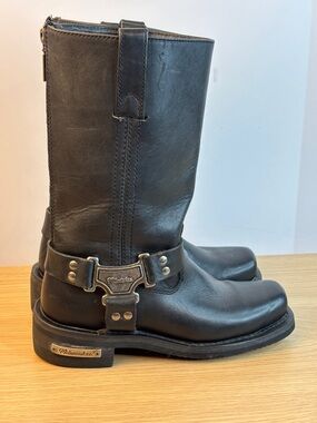 Milwaukee Motorcycle Clothing Company MB410 Men's 7 Black Classic Boots